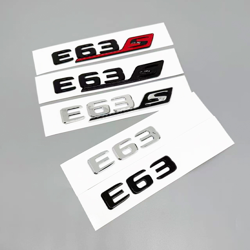 Weight Plate Bumper - For Mercedes AMG E63/E63S 3D Letter