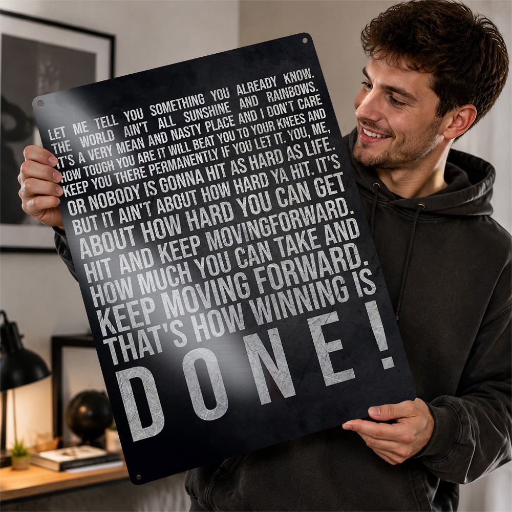 Home Gym How To - How To Win Poster Quote Wall