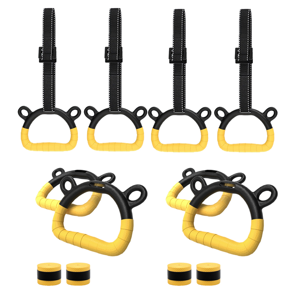 Home Gym Options - Gym Ring Buckles with Adjustable Straps
