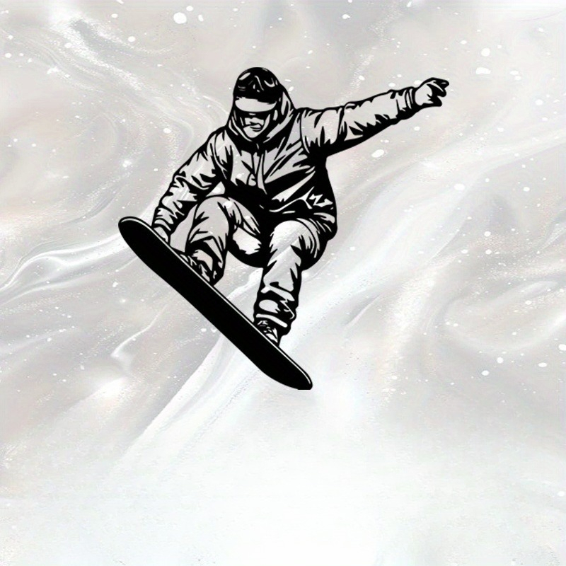 Home Gym Living Room Ideas - CIFBUY Metal Wall Art Snowboard Iron