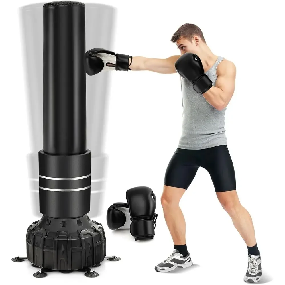 Boxing Bag Stand - 71 Free-Standing Boxing Punch Bag with