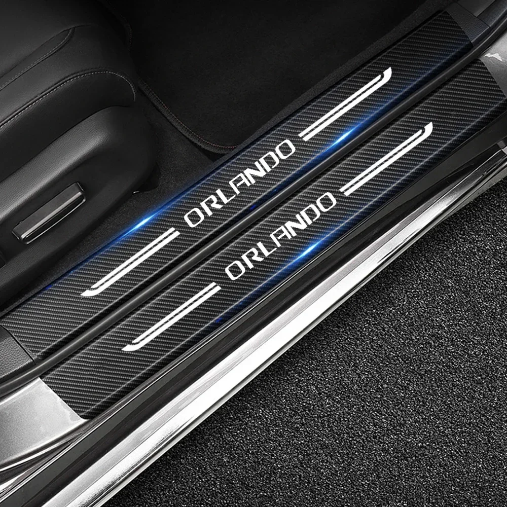 Weight Plate Bumper - Carbon Fiber Car Threshold Protective Sticker