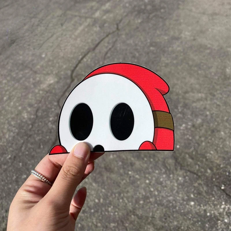 Car Stickers Cartoon Shy Guy P - Weight Plate Bumper review and price