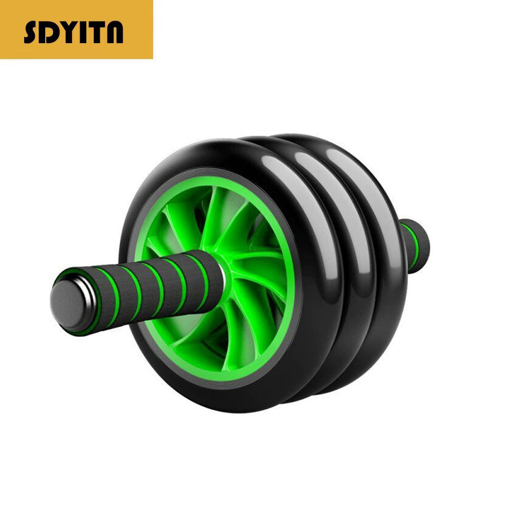 Portable Ab Roller with Dual W - Ab Roller Wheel review and price