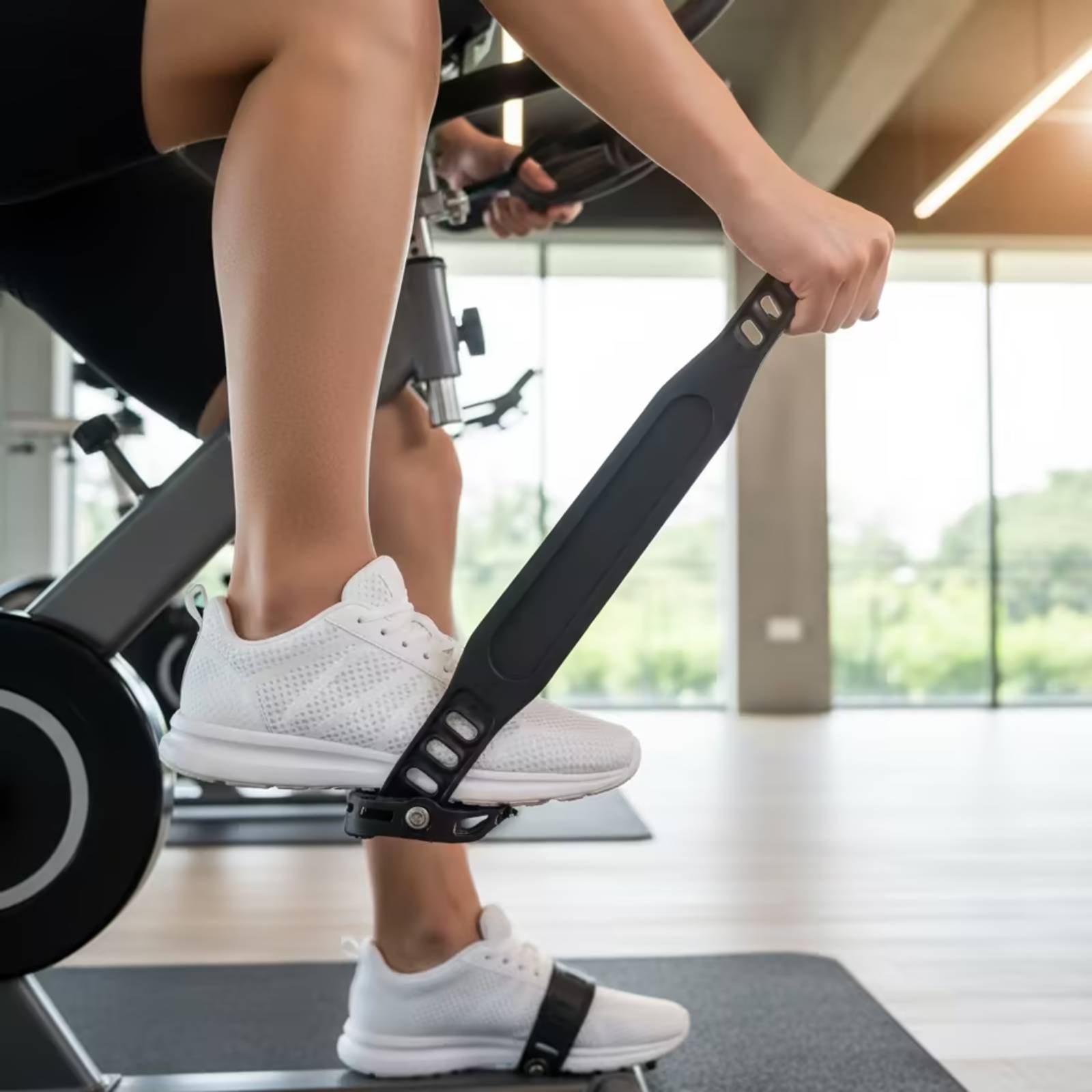 Exercise Bike Pedals with Stra - Home Gym Installation review and price