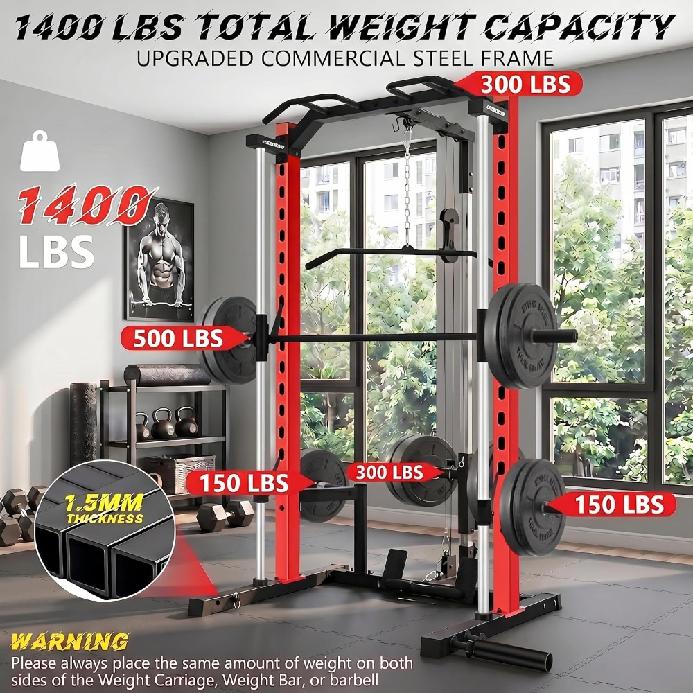 All-in-One Smith Machine Power - Home Gym All In One review and price