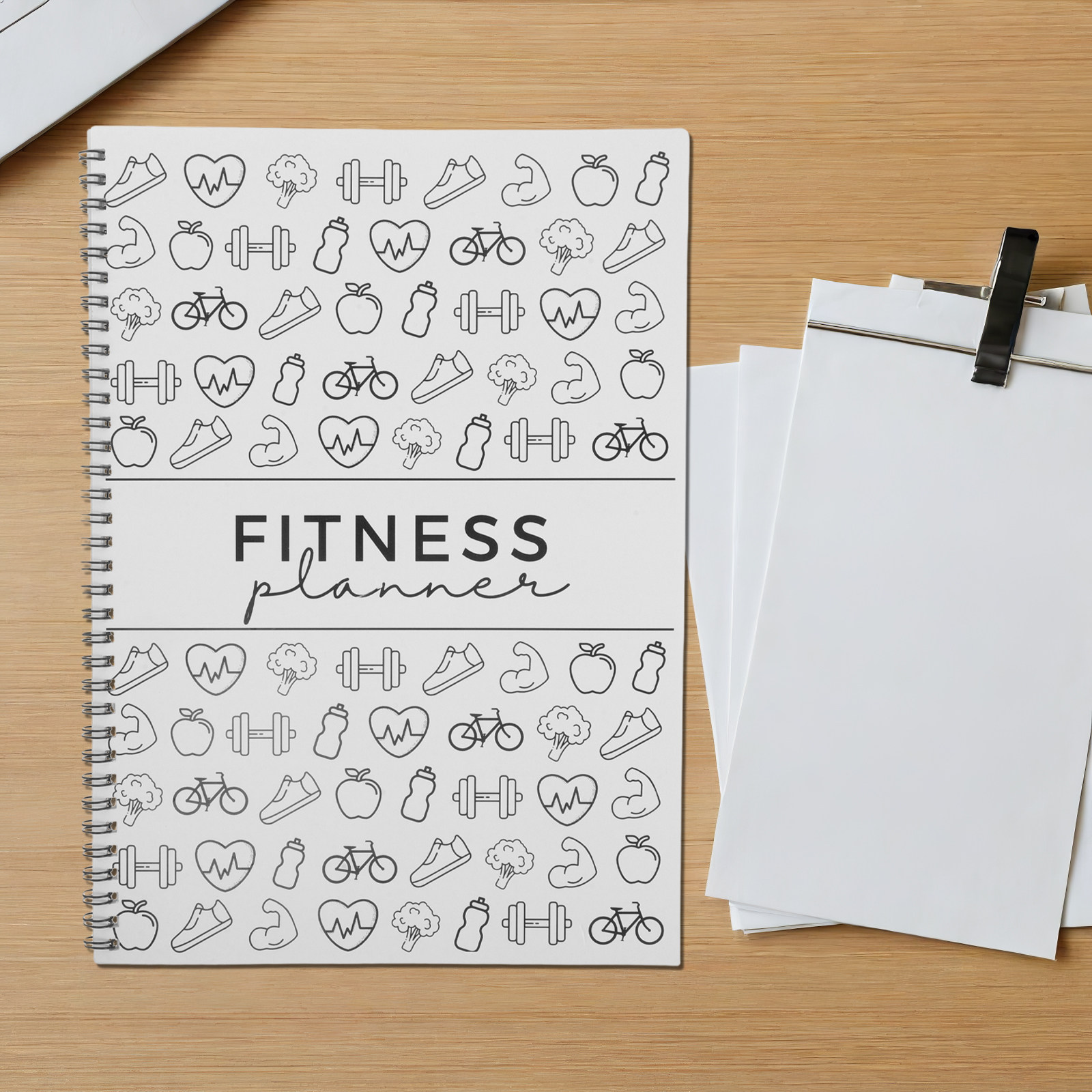 Premium Fitness Planning Noteb - Workout Plan Home Gym review and price
