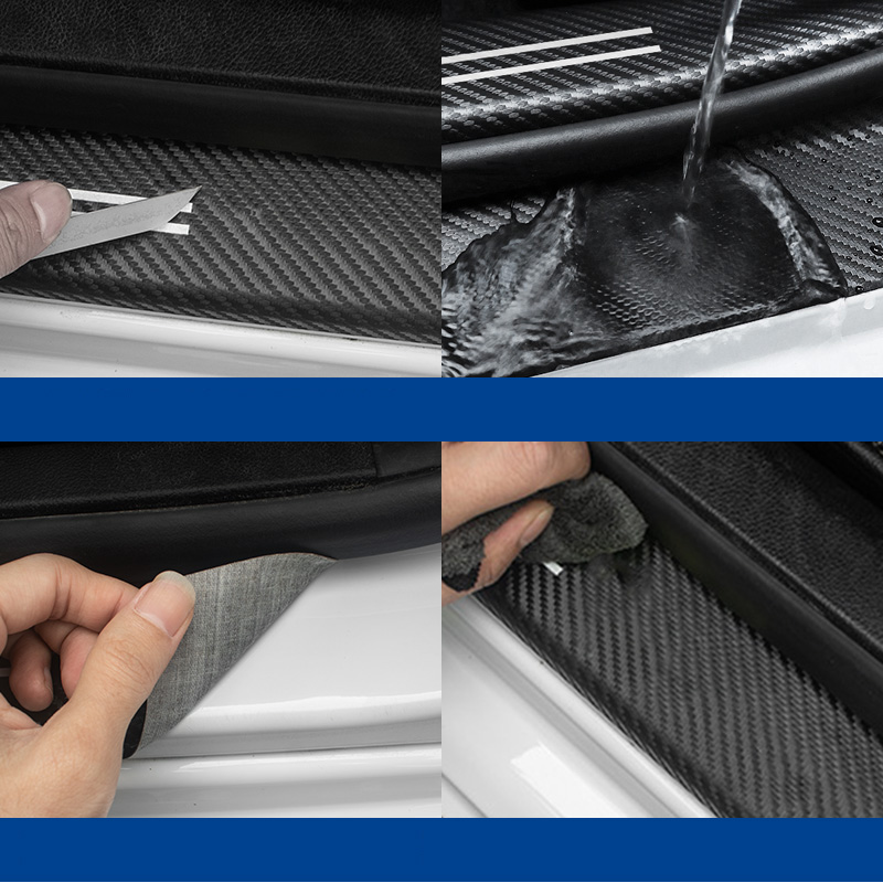 1/4/5/9Pcs Car Door Carbon Fib - Weight Plate Bumper review and price
