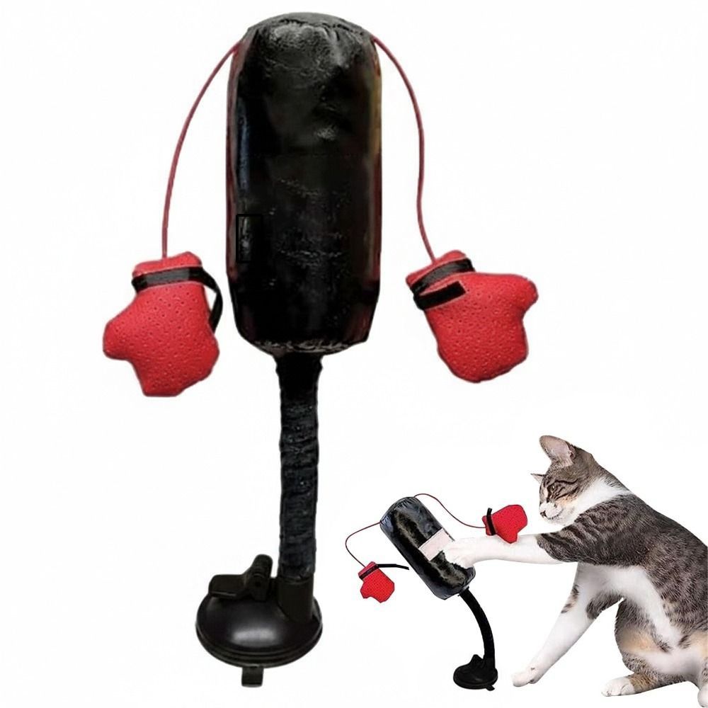 Suction Cup Base Cat Boxing To - Boxing Bag Stand review and price