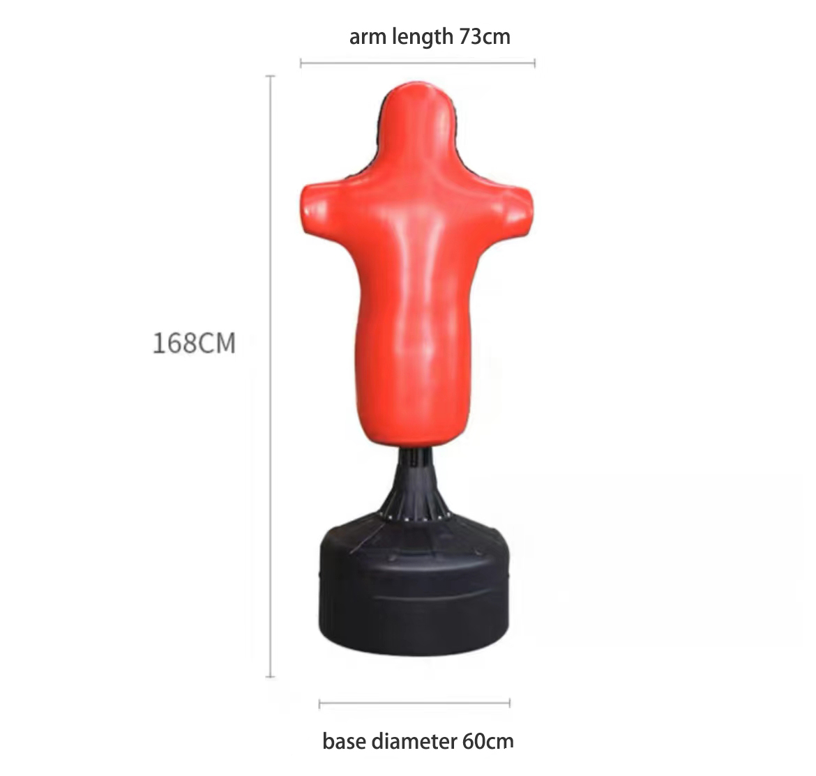 PU Human Body Standing Punchin - Boxing Bag Stand review and price