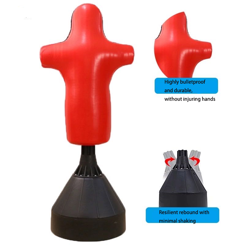PU Human Body Standing Punchin - Boxing Bag Stand review and price
