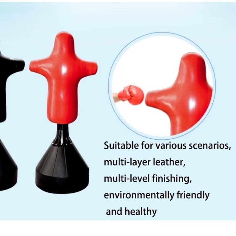 PU Human Body Standing Punchin - Boxing Bag Stand review and price
