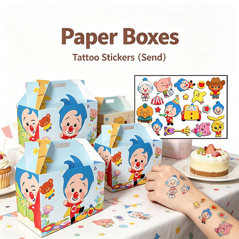 Colorful Plim Clown Characters - Plyo Box Set review and price