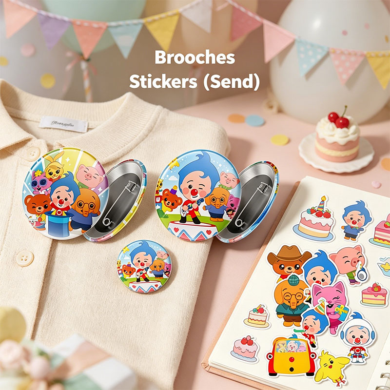 Colorful Plim Clown Characters - Plyo Box Set review and price