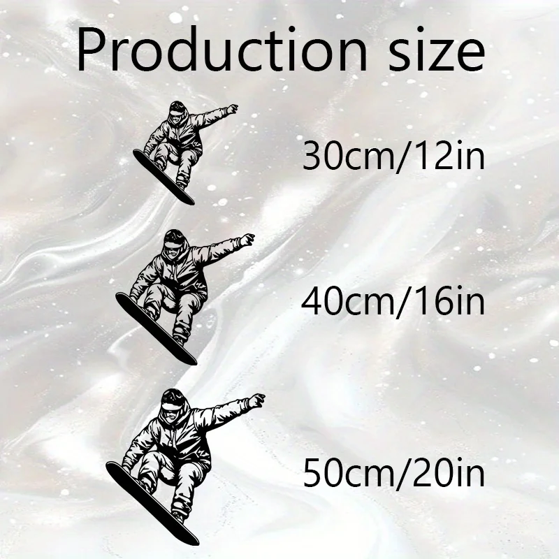 CIFBUY Metal Wall Art Snowboar - Home Gym Living Room Ideas review and price