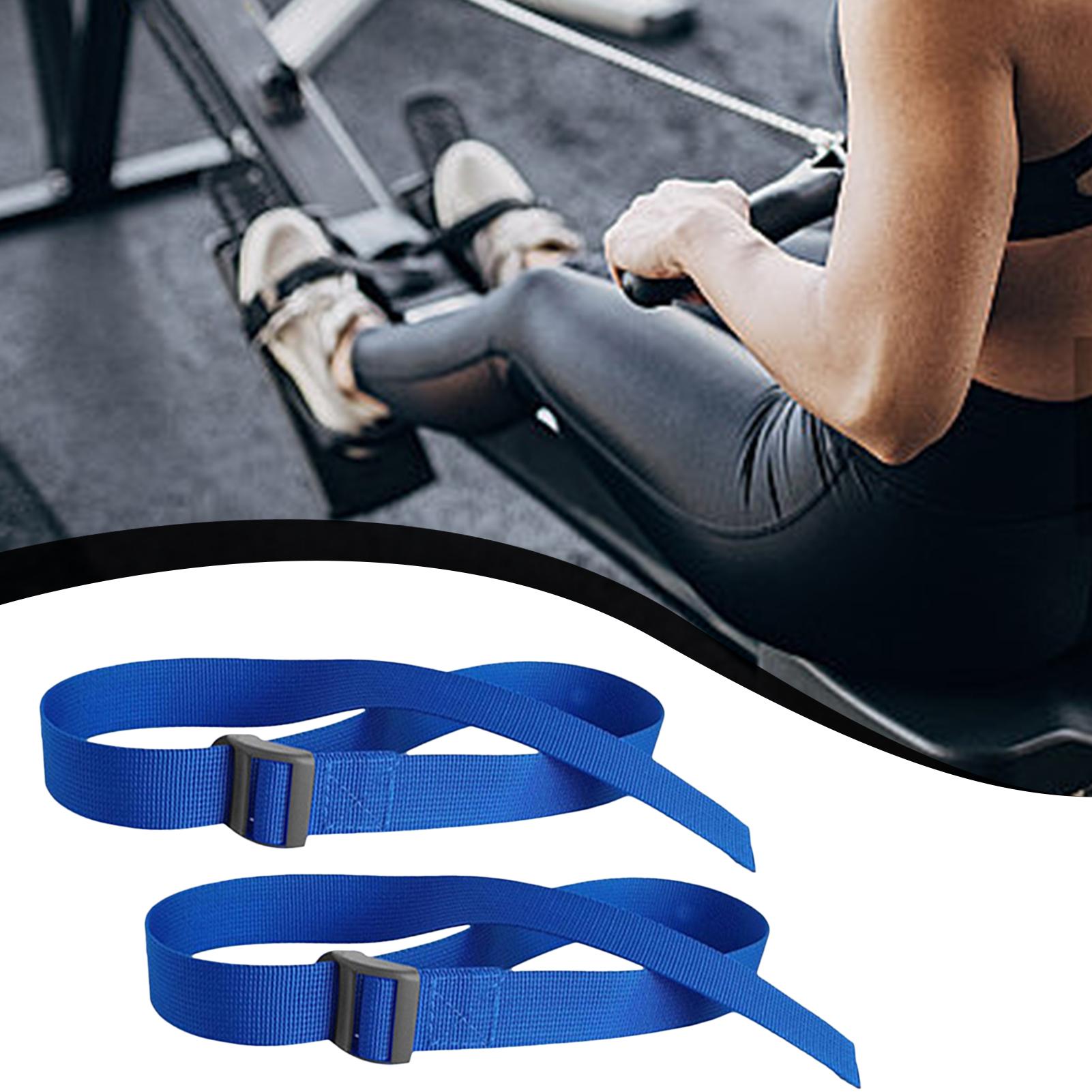2Pcs Rowing Machine Feet Strap - Home Gym Installation review and price