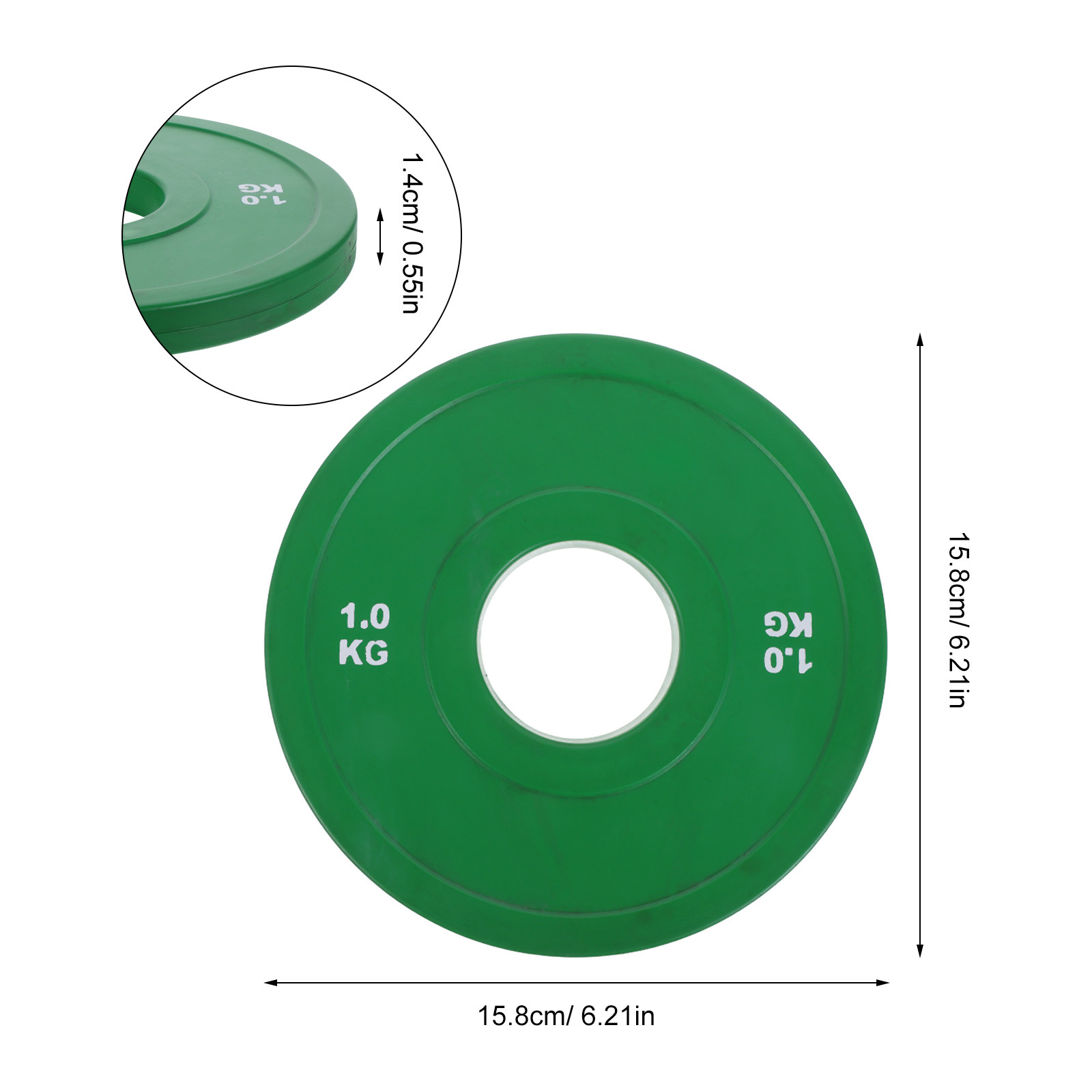 1Kg Rubber Bumper Plates for B - Weight Plate Bumper review and price