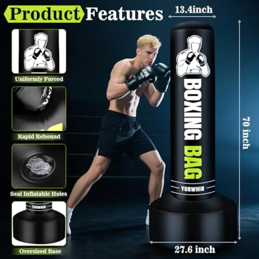 Freestanding Punching Bag for  - Boxing Bag Stand review and price